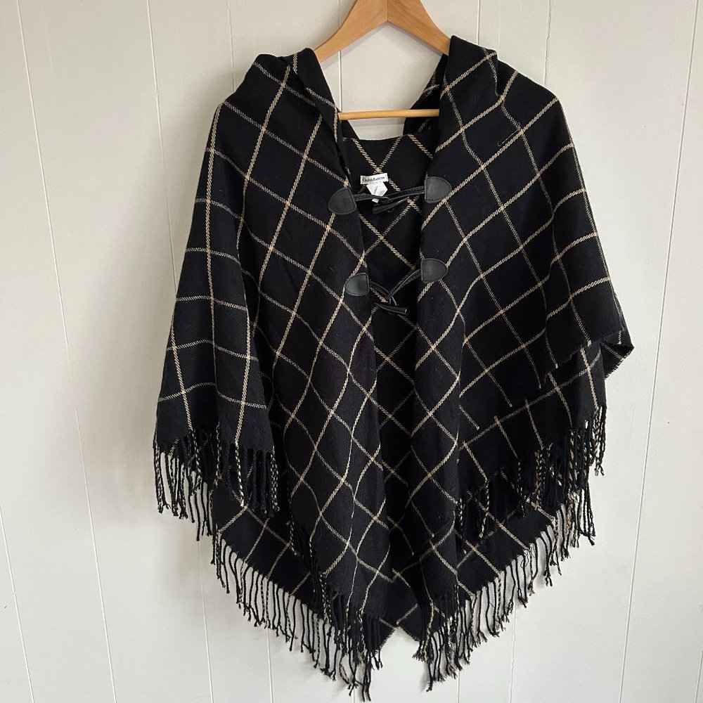 Classy Hooded Poncho